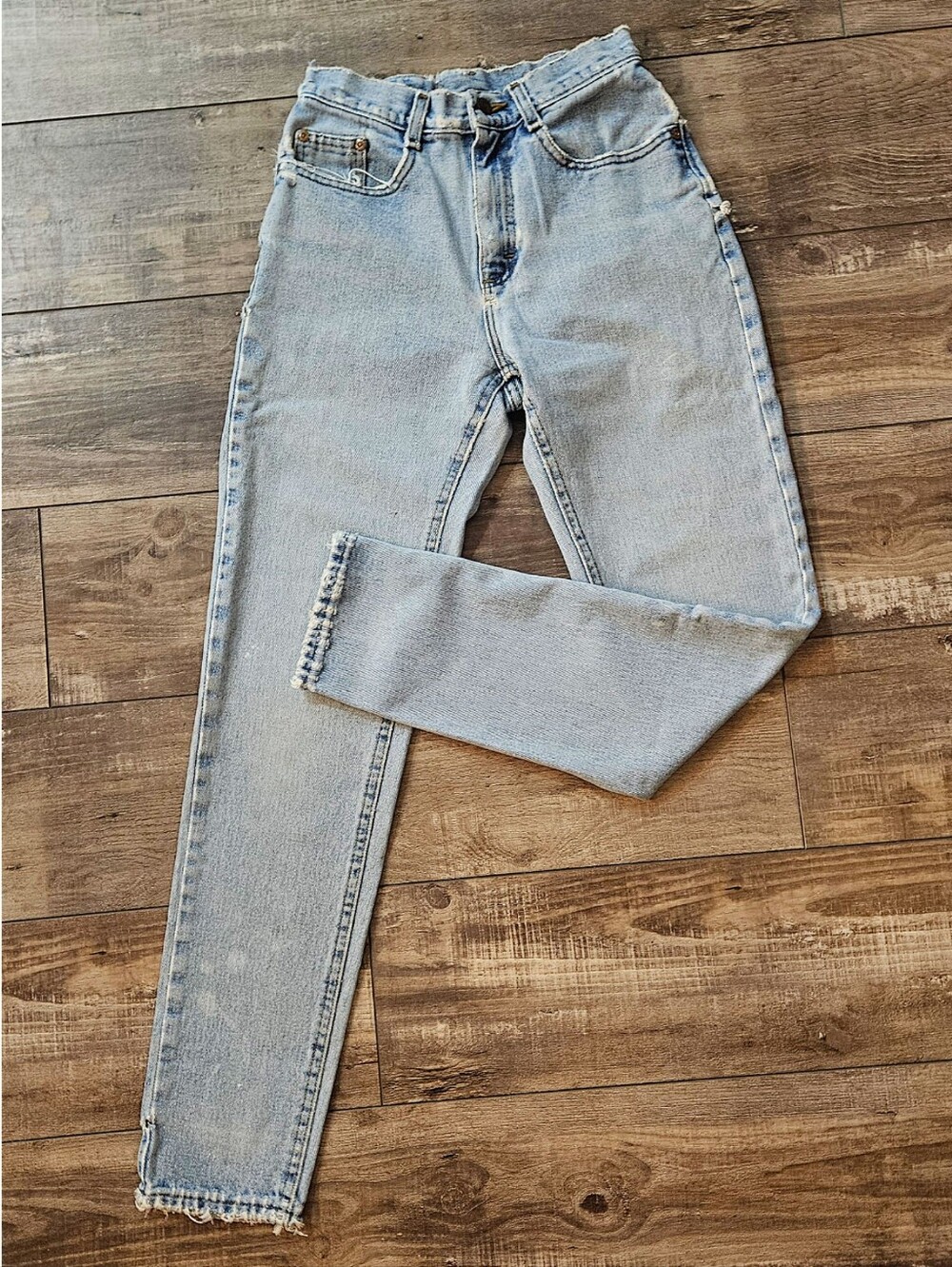 Lee EXTRA Distress Light Wash High-Rise Jeans Size 25*